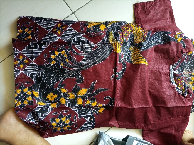 Batik Pekalongan Cod Seragam Murah Keluarga Dress
