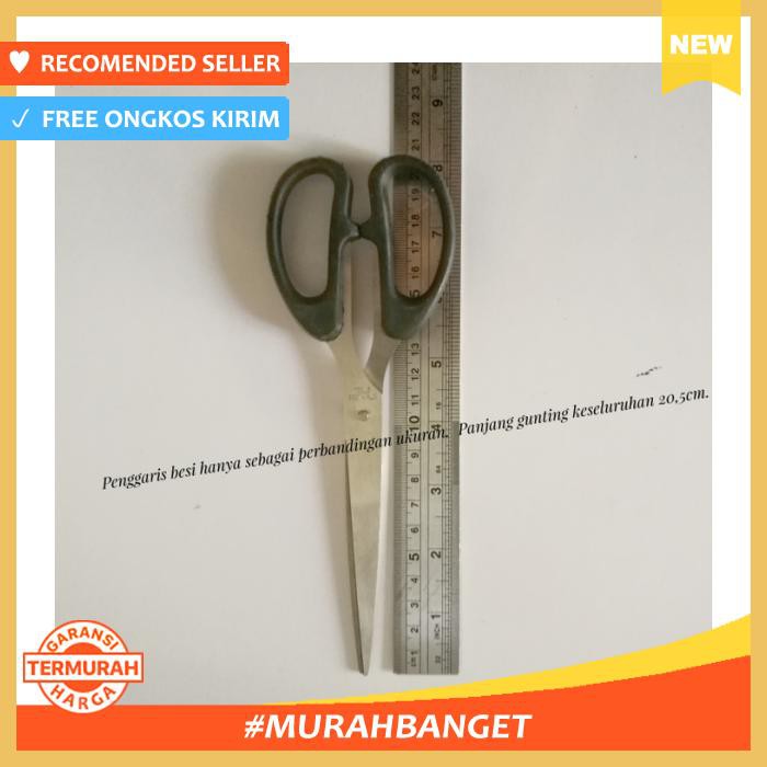 

Gunting - Kertas Besar Scissors 20Cm Serbaguna - Alat Pemotong Kertas