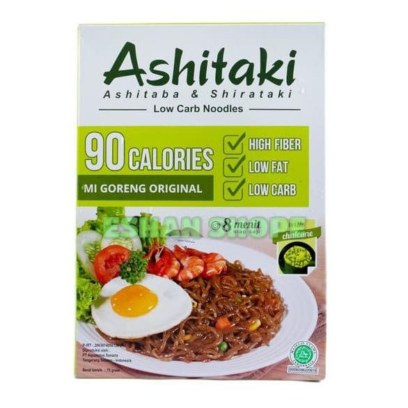 

Terlaris# Ashitaki Mie Shirataki Goreng Original 68 Gr