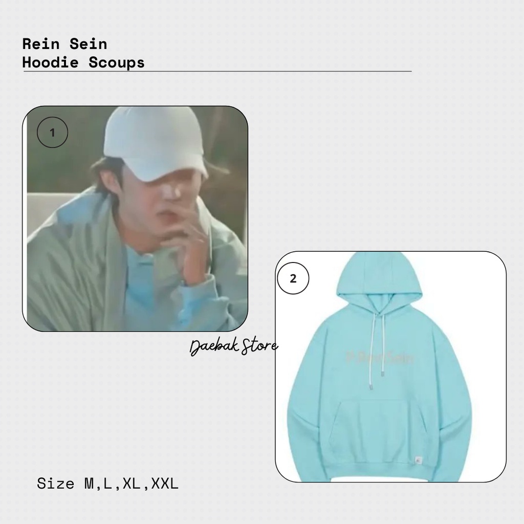 Hoodie  Scoups Seventeen Reinsein Hijau Tosca Outfit Idol