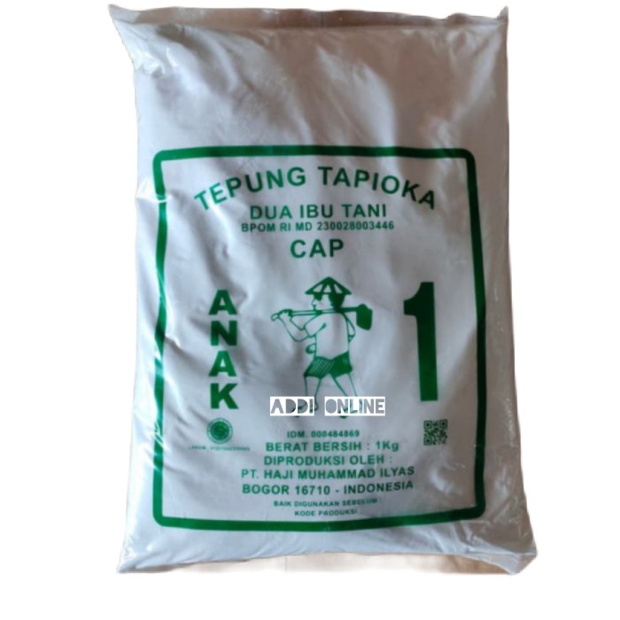 

Ds11D Tepung Tapioka (Sagu Ibu Tani) Cap Anak 1 - 1 Kg G6B040B