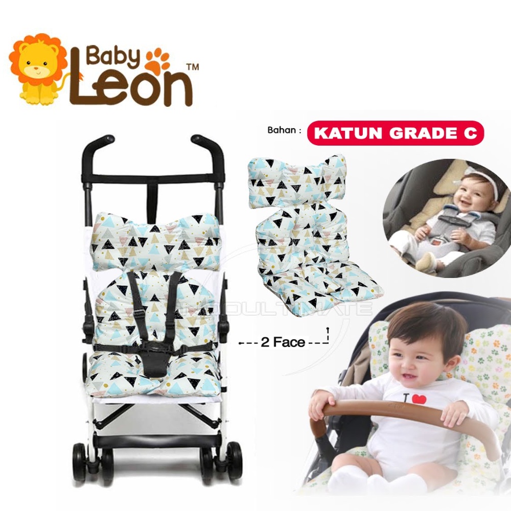 Alas Stroller Universal Baby Leon - Baby Stroller Cushion Aneka Motif