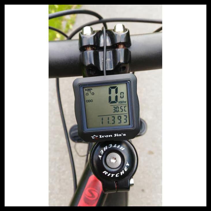 Inbike Speedometer Sepeda 14 Function Lcd Display Bicycle