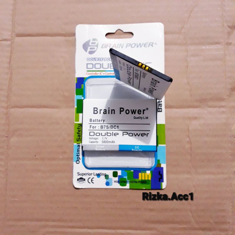 Baterai Batre Batere Brandcode B7S BC1 Double iC Power Battery Hp