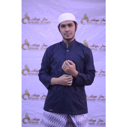 Baju koko DAAR INAT, Baju koko dewasa, Baju koko pria, Baju koko haibah, Busana muslim, baju seragam