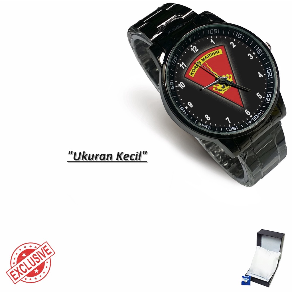 Jam Tangan Rantai Couple KORPS MARINIR - 01 (Nice)