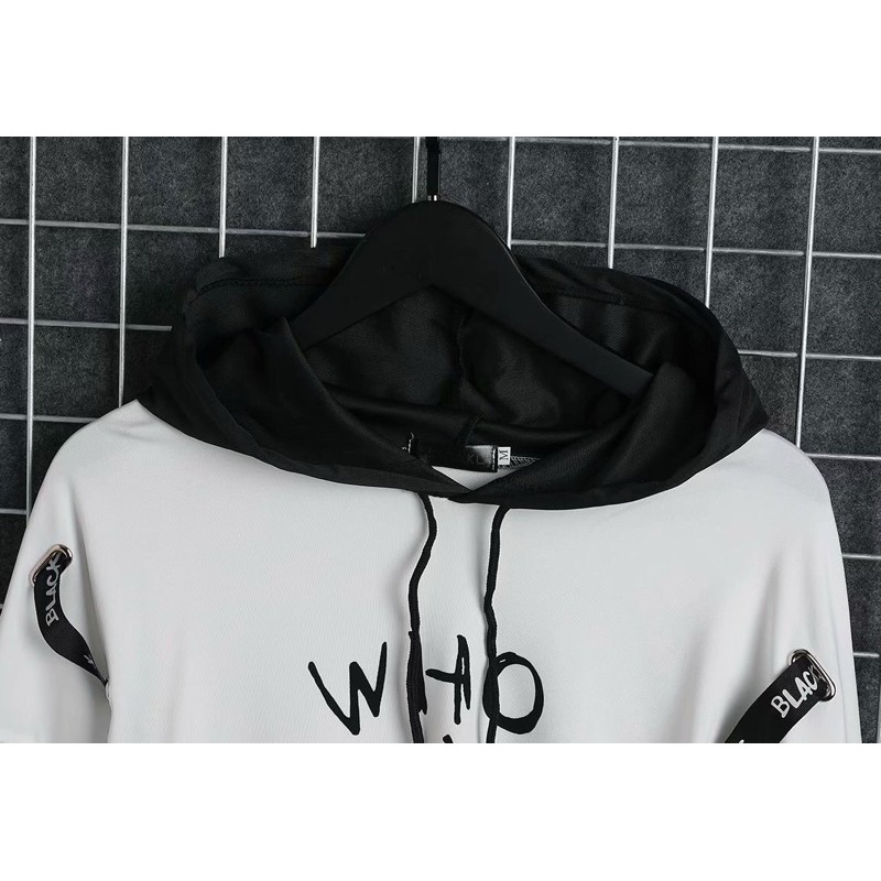 KAOS HOODIE IMPORT PRIA WANITA ASIA EROPA KOREA AMERIKA WHO HIP HOP ORIGINAL M-2XL JI2