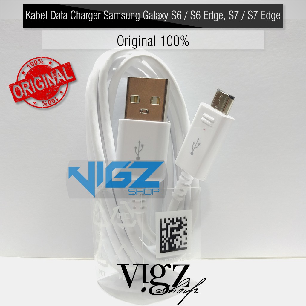 Kabel Data / Charger Samsung Galaxy S6 S6 Edge S6 Edge Plus S7 S7 Edge Fast Charging Original 100%