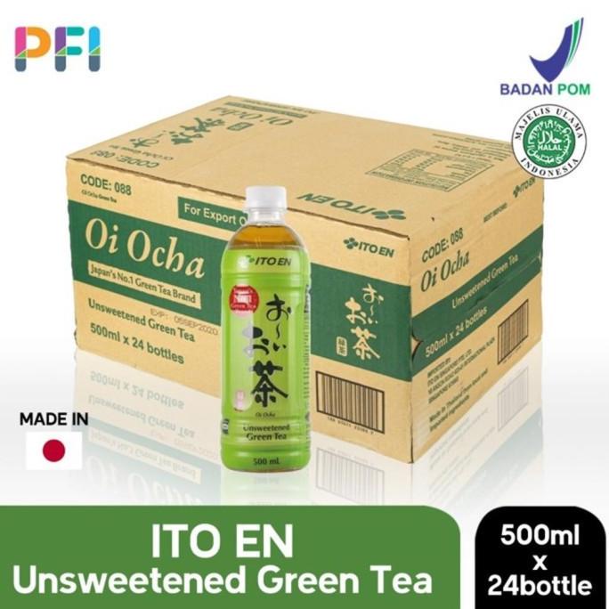 

[COD] Ito En Oi ocha Green Tea 500ml - 1 Dus/Karton [COD]