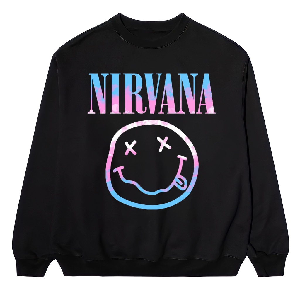 CREWNECK BAND NIRVANA VINTAGE (UNISEX SWEATER)