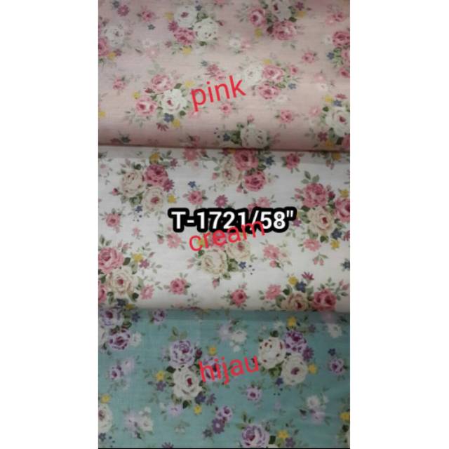 Kain katun japan design Motif shabby /japan tokai senko kk