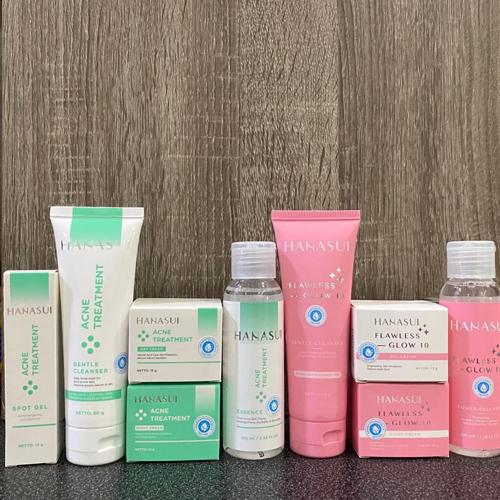 HANASUI FLAWLESS GLOW 10 SERIES - HANASUI ACNE TREATMENT SERIES