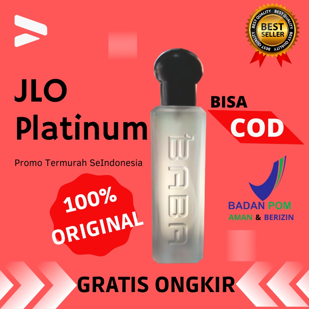 Baba Parfum Perempuan atau Cewek IMJ Jlo Platinum Minyak Wangi murah non alkohol Tahan Lama Original