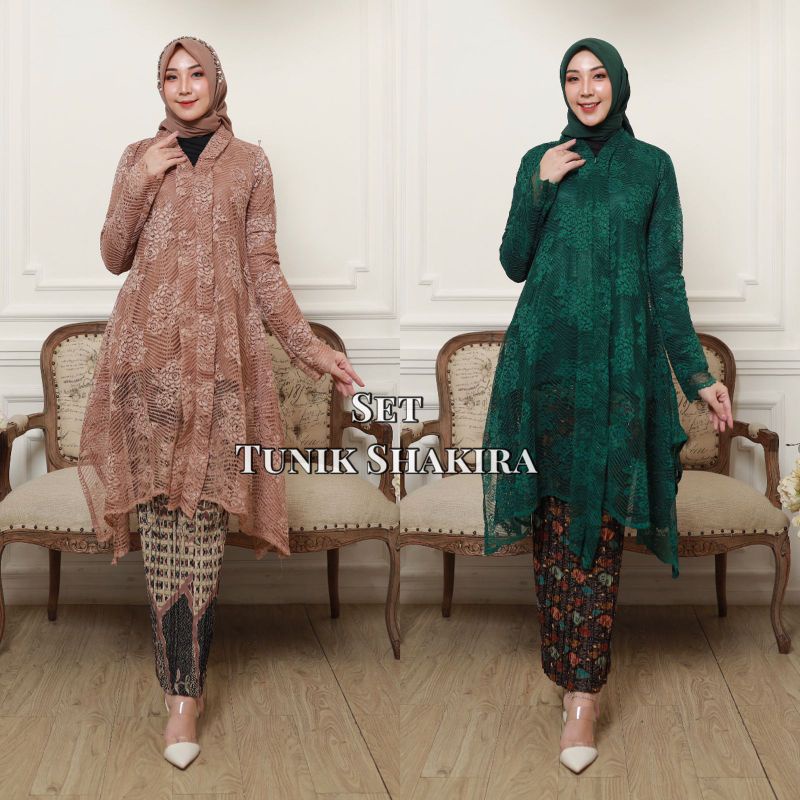 HD - Set Tunik Shakira / Tunik Cantik / Tunik Modern / Tunik Satu Set / Tunik terbaru 2022