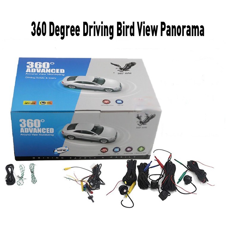 Kamera Parkir 360 Degree Panoramic Parking System Camera Mobil
