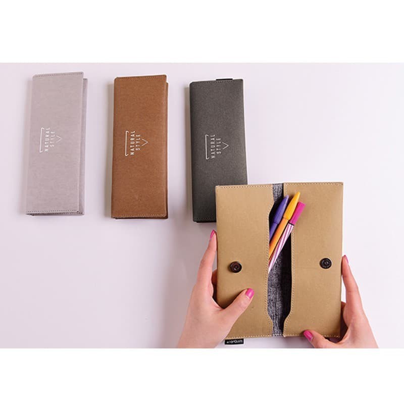 

Natural Style Pencil Case / Kotak Pencsil Berkualitas