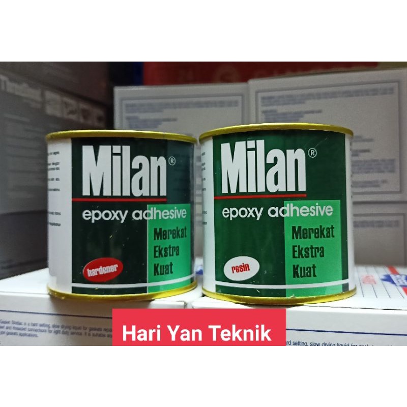Milan Epoxy Adhesive Resin dan Hardener