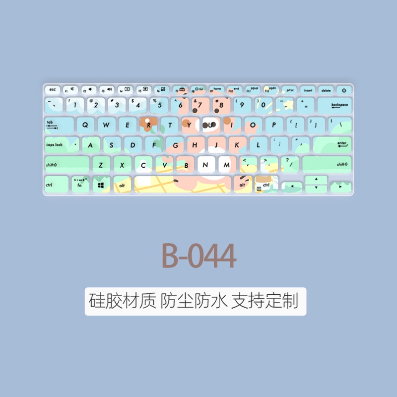 Film Pelindung Debu Keyboard Notebook Motif Kartun Bunga Untuk ASUS U4300 U4300FN 14 inch ZenBook U2 U4300 ZenBook 14 (UX433) X14