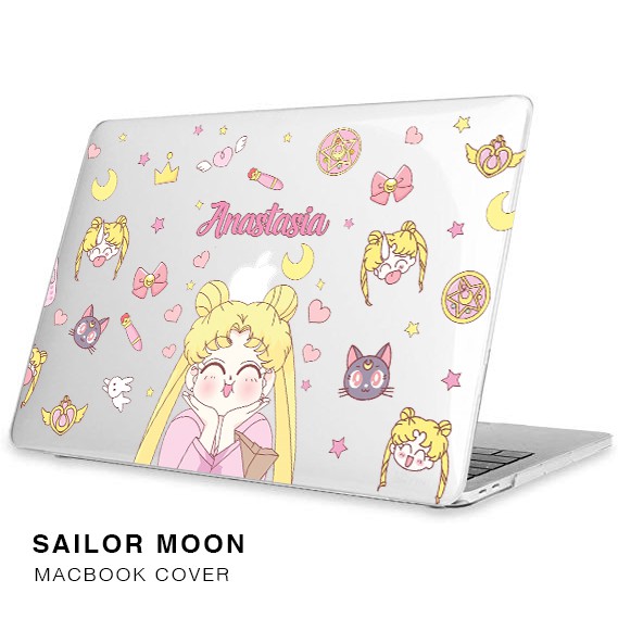 MACBOOK Case CUSTOM Lucu Cute NEW AIR PRO RETINA 11 12 13 15 INCH NON / WITH CDROOM / TOUCHBAR M1