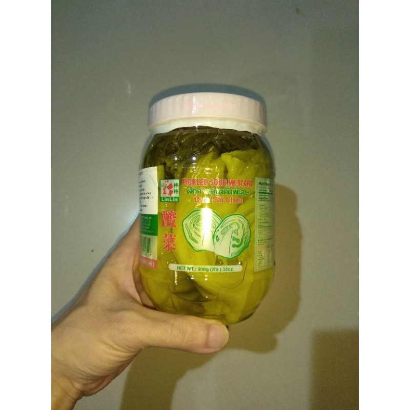 

Lin lin pickled sour mustard 900 gram