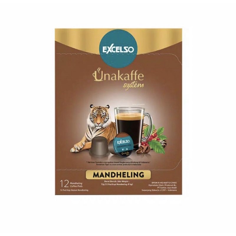 

Excelso Unakafee Mandhaeling Capsule isi 12pcs