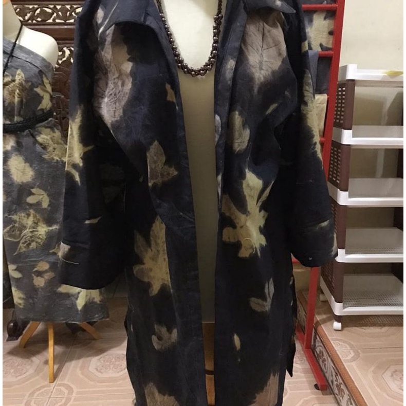 Kain Batik ecoprint Katun