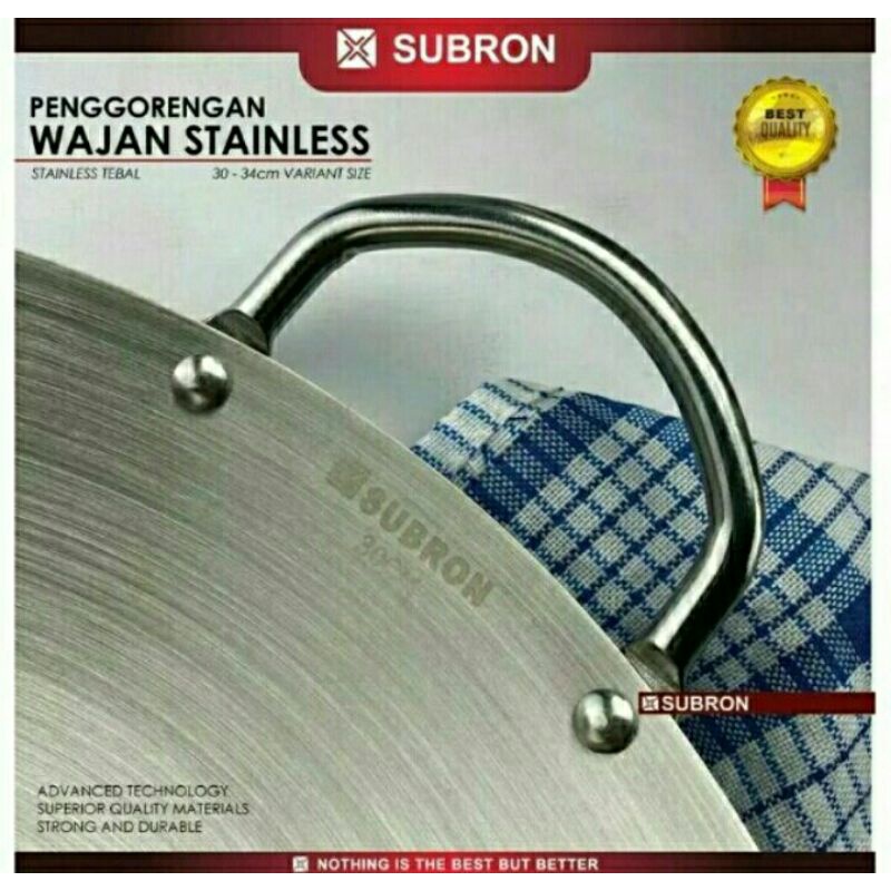 Subron Wajan Stainless Steel