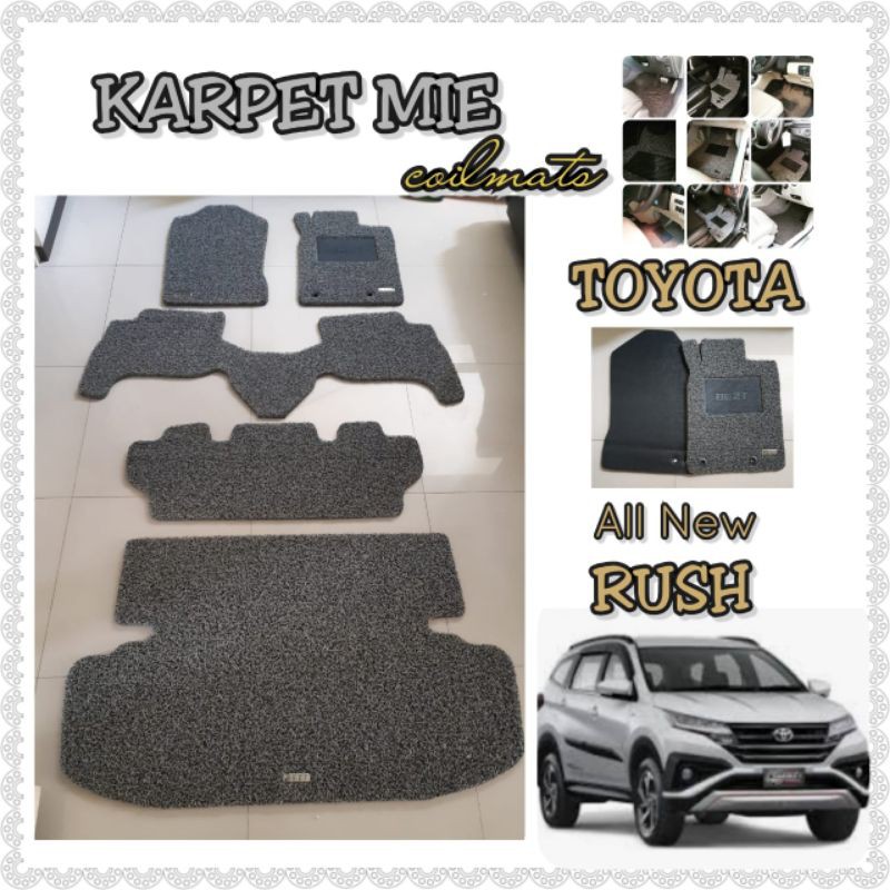 karpet Mie bihun mobil all new rush / all new terios 2018 - 2021