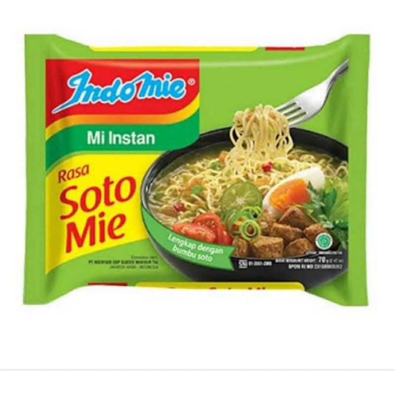 

Indomie Soto Ecer