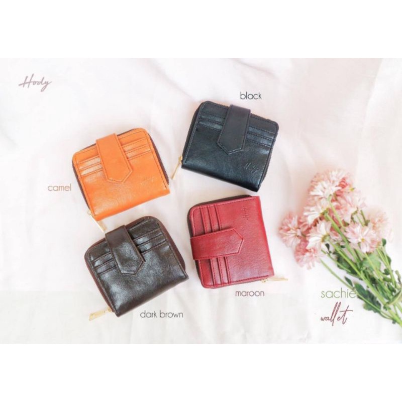 SACHIE WALLET / DOMPET WANITA / DOMPET CANTIK / DOMPET KECE / DOMPET KULIT ORIGINAL BY HODY