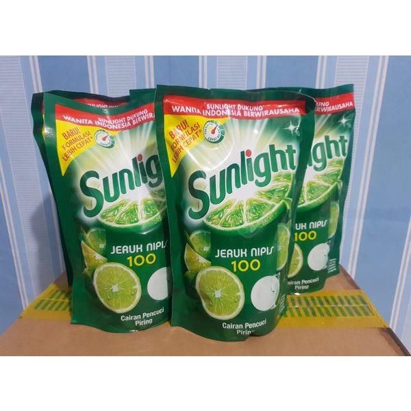 Promo Sunlight Sabun Cuci Piring Jeruk Nipis 755 Ml -Sabun Pencuci Piring, Sabun Jeruk Nipis