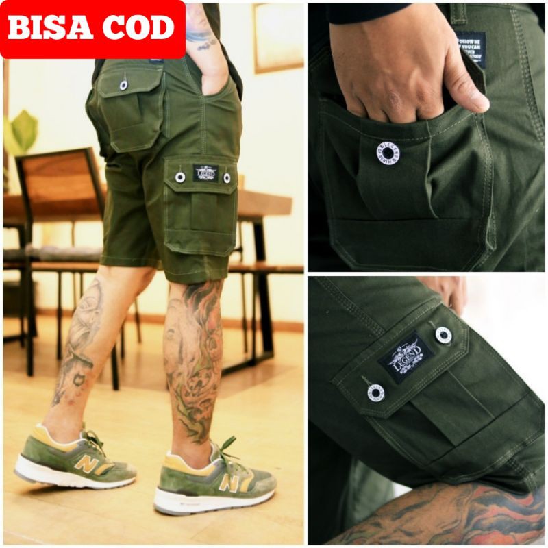LEGEND Of DENIM DAYRIE CELANA PENDEK CARGO PRIA CELANA LEGEND Of DENIM DAYRIE CELANA PENDEK CARGO PRIA CELANA