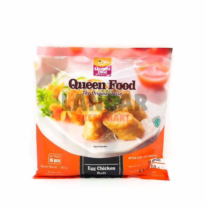 QUEENFOOD EGG CHICKEN ROLL 350GR / QUEEN FOOD EGG CHICKEN ROLL 350GR