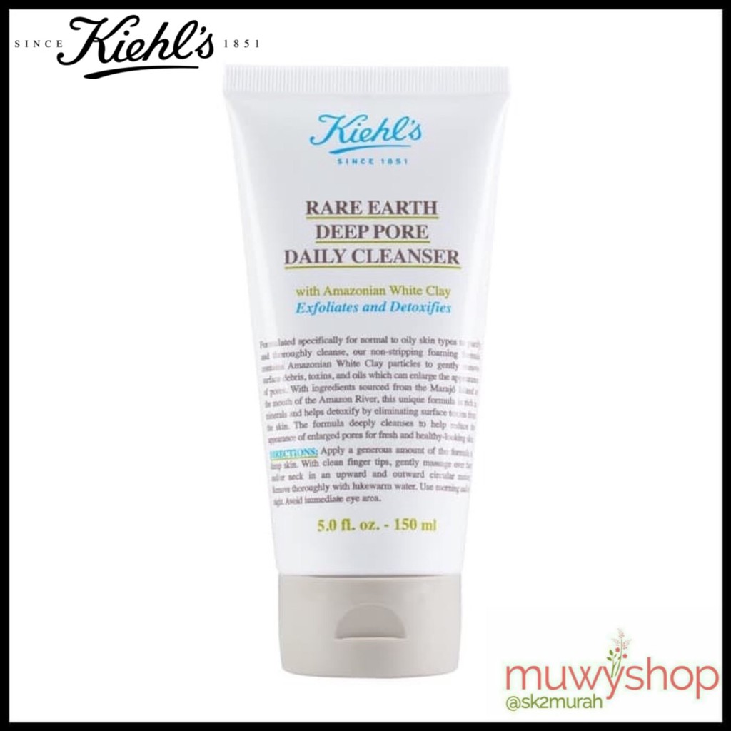 KIEHL’S Kiehls Rare Earth Deep Pore Daily Cleanser 150ml