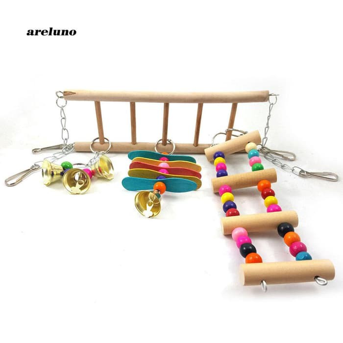 LUC MAINAN TANGGA PANJAT UNTUK KANDANG BURUNG KAKAK TUA ~< READYSTOCKKK >~