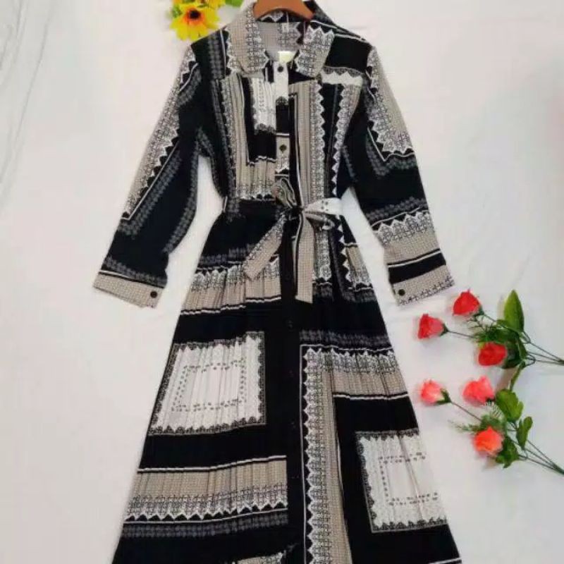 dress harajuku, dress Bangkok Import, pengiriman H+1dress plisket bangkok, dress busui, dress import