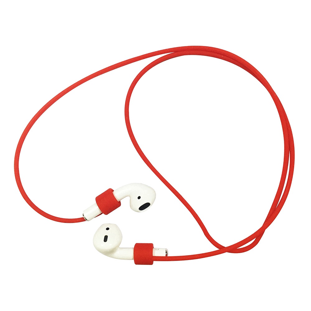 1pc Tali Lanyard Silikon Magnetik anti Hilang Untuk Airpods