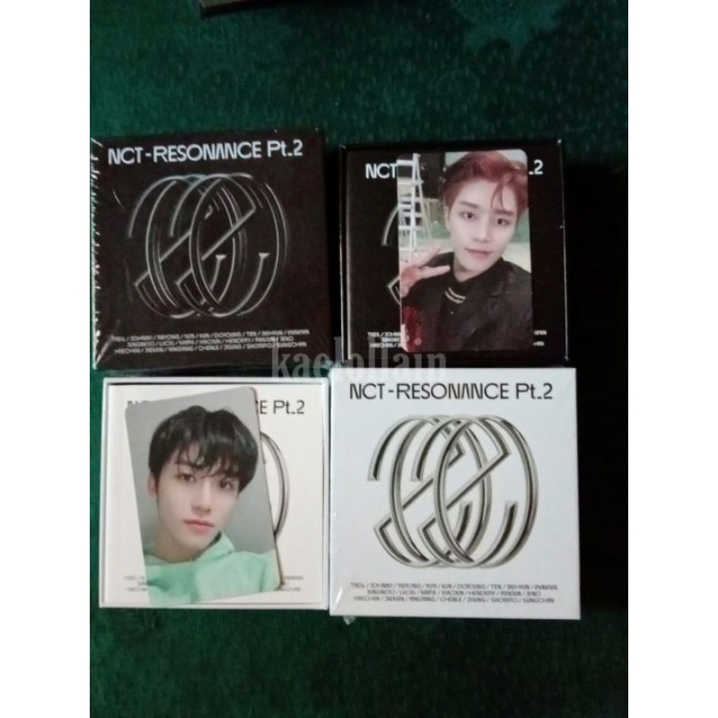 ALBUM KIHNO UNSEALED RESONANCE NCT 2020 PT 2 PC JAEMIN DEPARTURE TAEIL ARRIVAL DAN KIHNO FUTURE ONLY