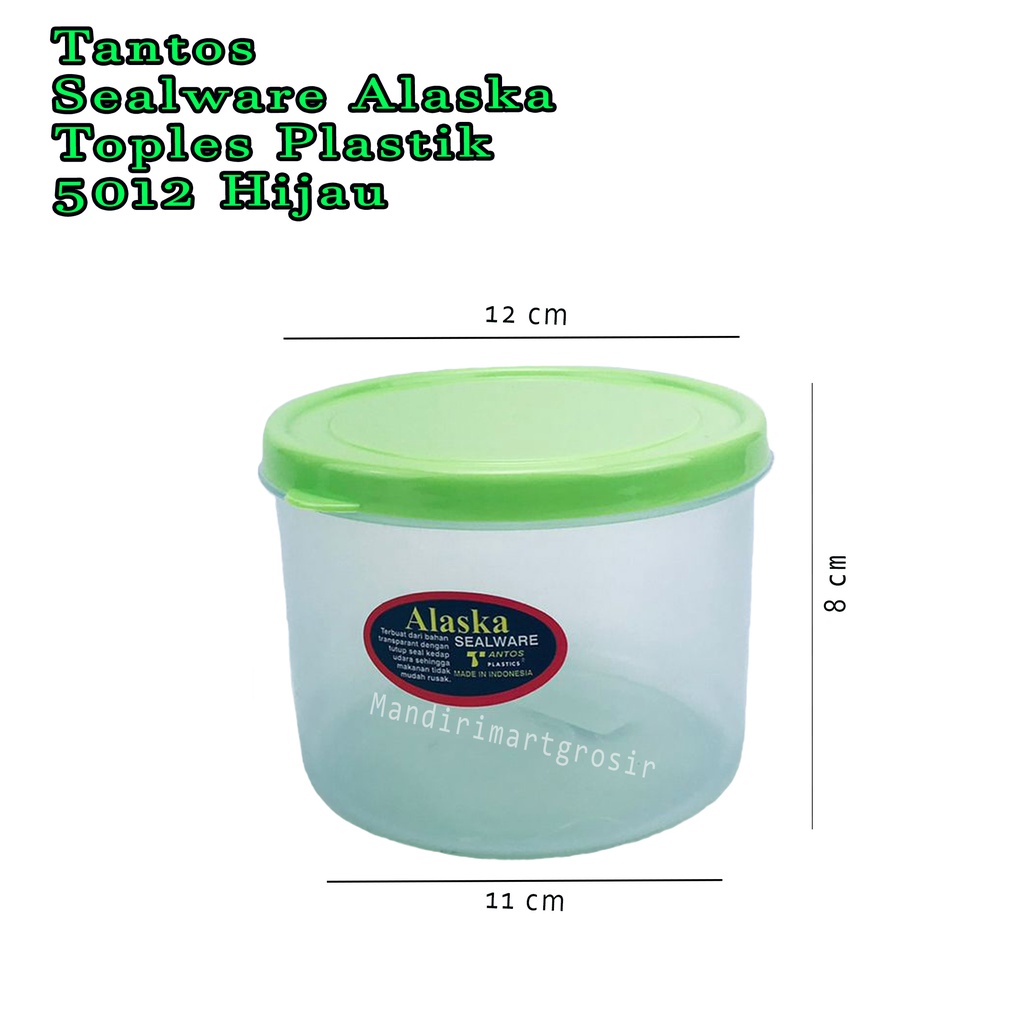 Sealware Alaska *Tantos * Toples Plastik * 5012 Hijau