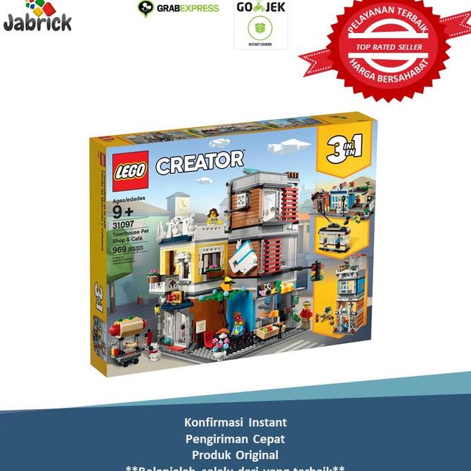 Lego 31097 Creator Townhouse Pet Shop & Caf