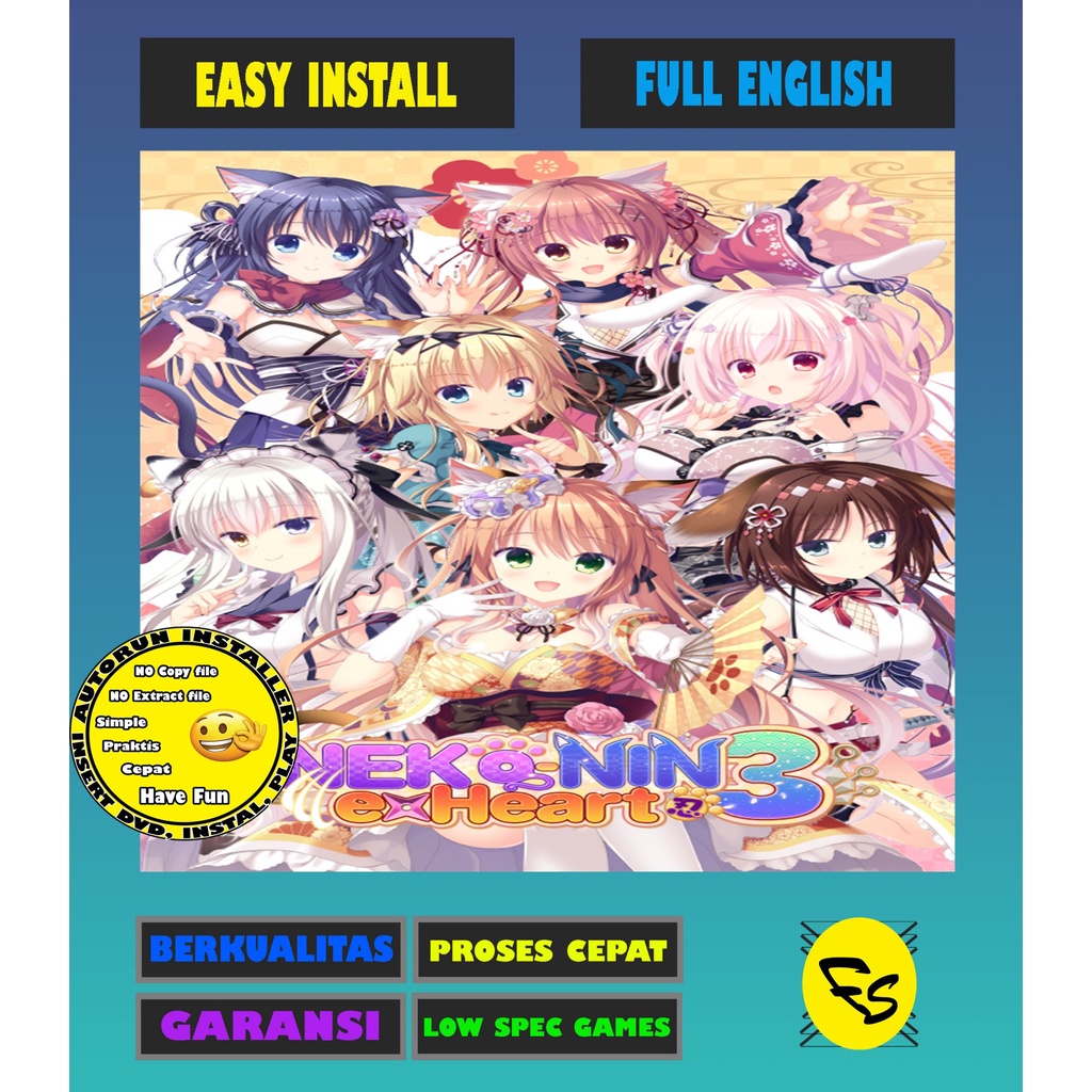 Game PC Neko-nin exHeart 3 Game VN R18