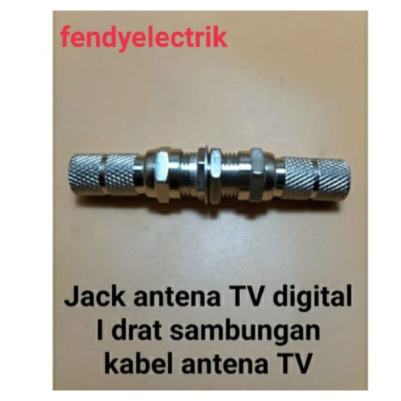 Jack antena TV I DRAT sambungan kabel antena TV