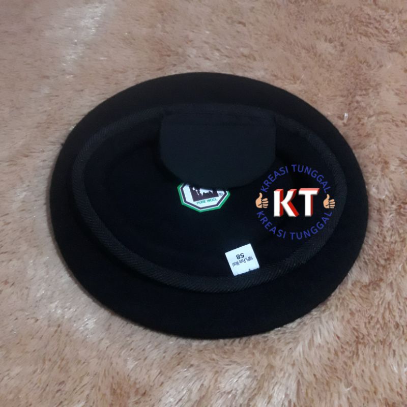 baret hitam camel/topi baret TNI kavaleri