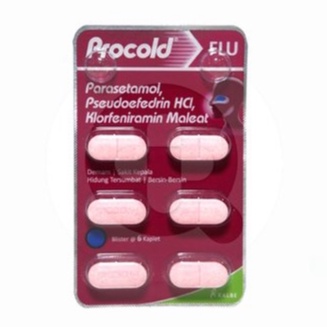 Procold Flu per strip 6 tablet