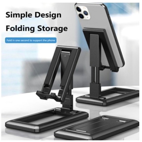 Phone Holde HD28 Tempat Dudukan HP Lipat Folding desktop HD28 Lipat Universal Support Stand Meja Standing HD28 Dudukan Sandaran