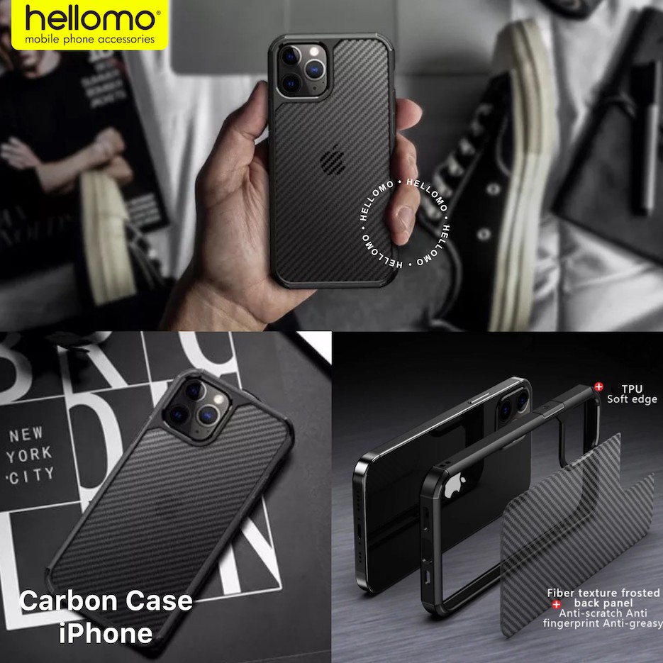 Carbon Case iPhone Premium Karbon Casing Black iPhone Cover Hardcase