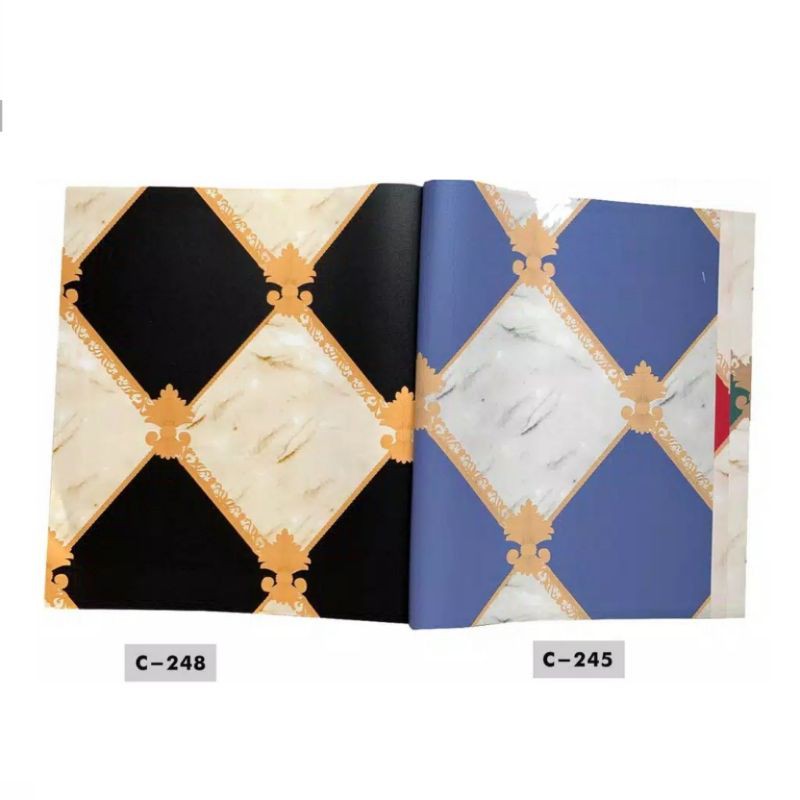 Wallpaper Dinding Motif Wajik Vinyl