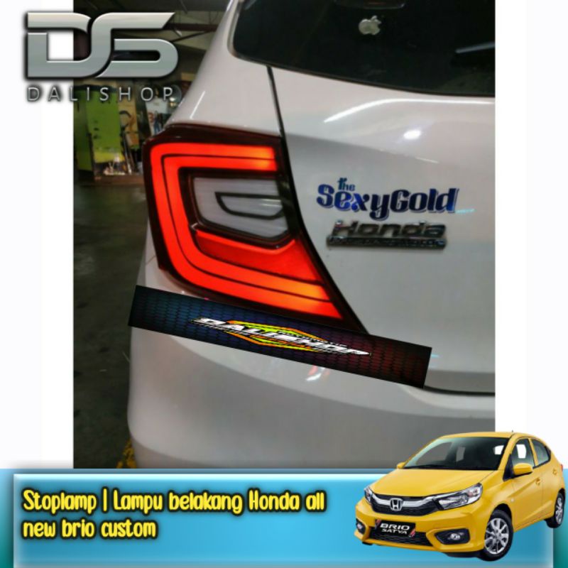 Stoplamp | Lampu belakang Honda all new brio custom