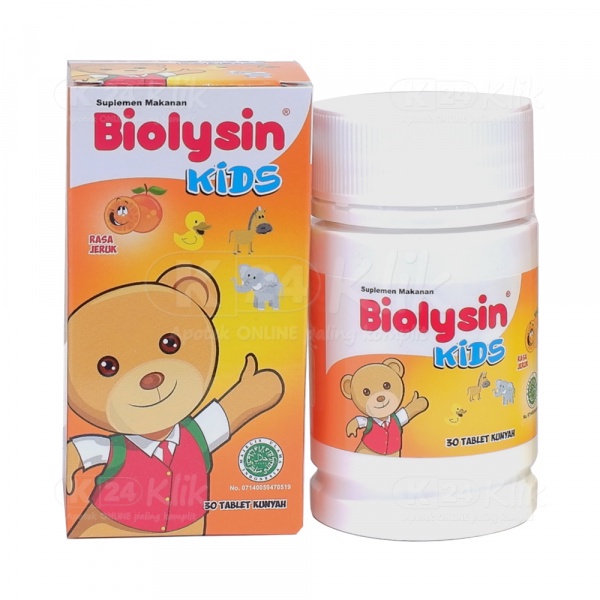 Biolysin Kids 30s / Vitamin / Daya Tahan Tubuh / Multivitamin