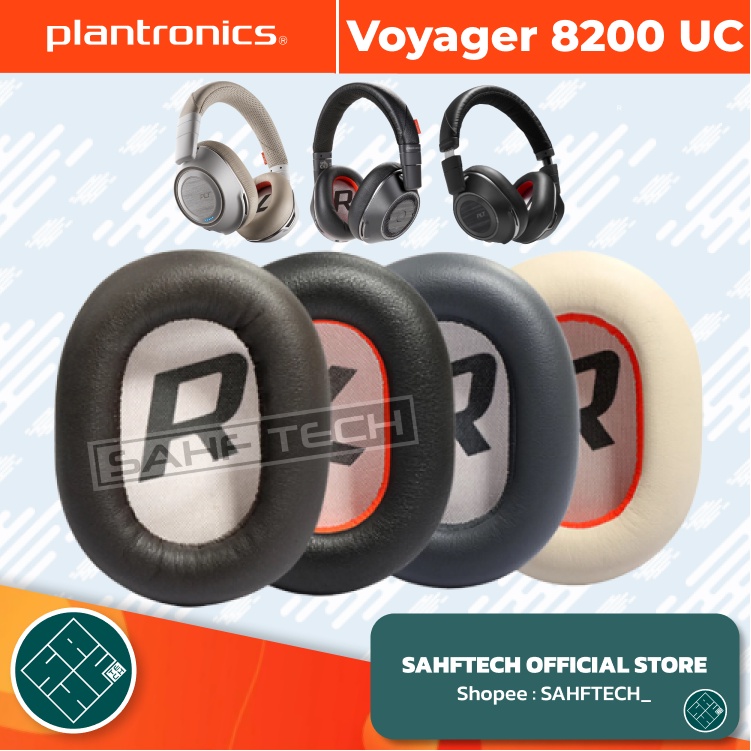 Bantalan Busa Plantronics Voyager 8200 UC Earpad Earcup Ear Pad Cup Cushion Foam Spons Pengganti Rep